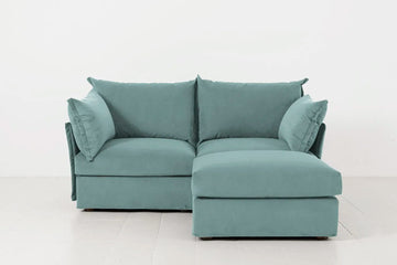 Model 06 2 seater Right chaise Airforce image 01.webp