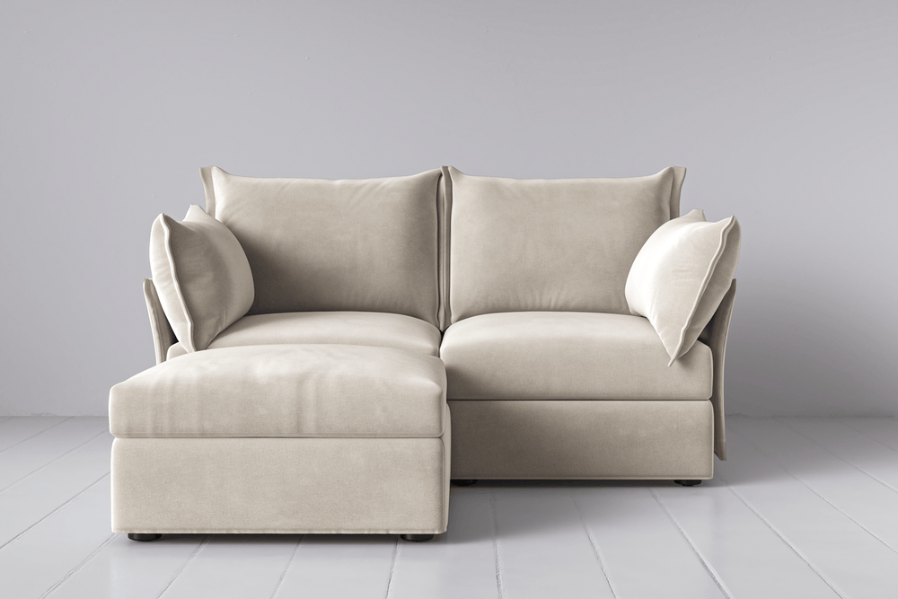 Chalk Image 1 - Model 06 2 Seater Left Corner in Chalk Front View