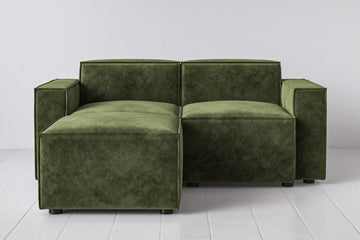 Conifer Image 1 - Model 03 2 Seater Left Chaise in Conifer Front View