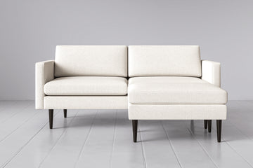 Ivory Image 1 - Model 01 2 Seater Right Corner in Ivory Front View