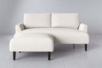 Ivory Image 1 - Model 05 2 Seater Left Chaise in Ivory Front View.png
