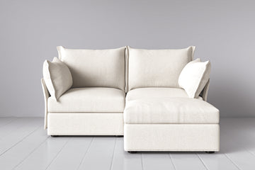 Ivory Image 1 - Model 06 2 Seater Right Corner in Ivory Front View