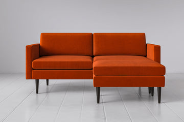 Paprika Image 1 - Model 01 2 Seater Right Corner in Paprika Front View