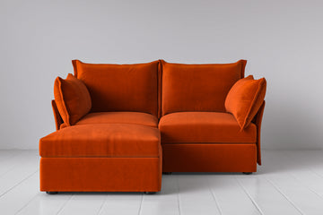 Paprika Image 1 - Model 06 2 Seater Left Corner in Paprika Front View