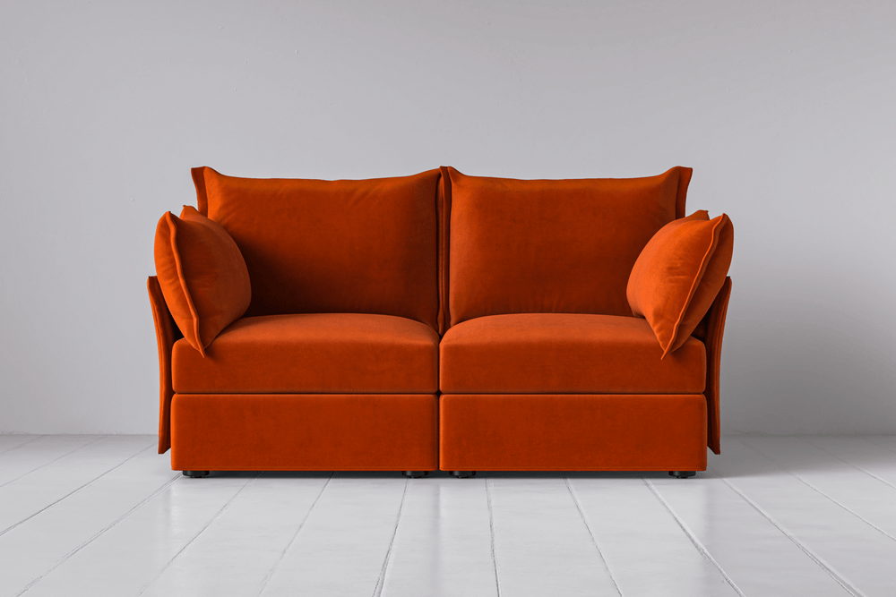Paprika Image 1 - Model 06 2 Seater in Paprika Front View