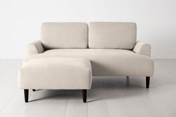 Bone Image 1 - Model 05 2 Seater Chaise in Bone - Front View